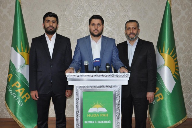 HÜDA PAR'dan Batman'ın yerel sorunlarına ilişkin açıklama