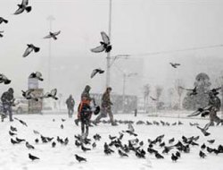 İstanbul'a Yılın İlk Karı Yağdı