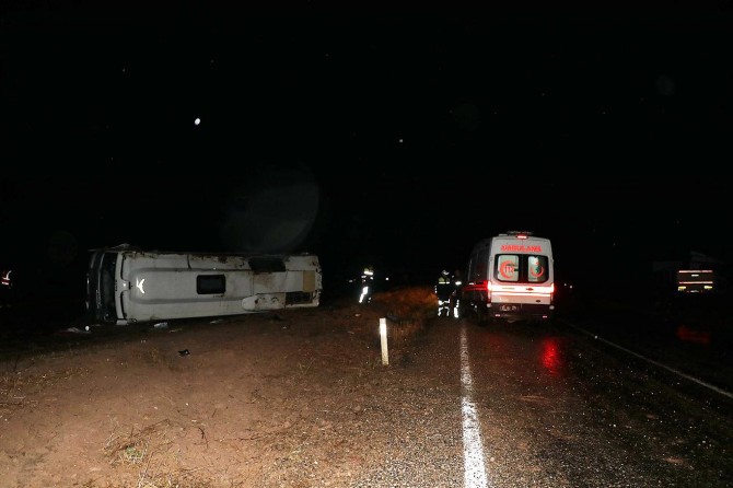 Diyarbakır'daki otobüs kazasında bir kişi hayatını kaybetti