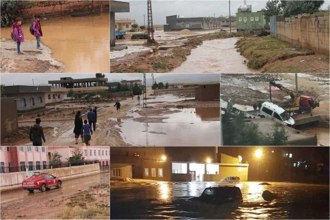 Mardin’de sel felaketi