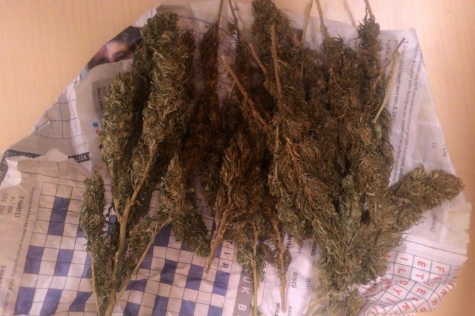 Şüphe üzerine durdurulan araçtan uyuşturucu çıktı