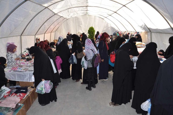 Batman’da muhtaçlar yararına kermes açıldı