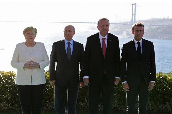 Dörtlü Suriye Zirvesi sonrası ortak bildiri