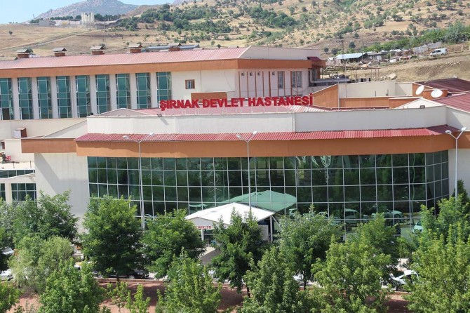 Nexweşxaneya Dewletê ya Şirnexê di bin avê de ma