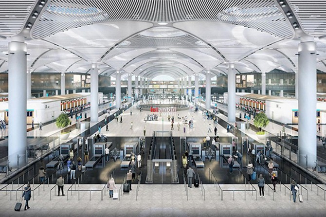 Yeni havalimanı 200 milyon yolcu kapasiteli olacak