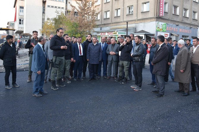 Ağrı'da Hani Baba Caddesi'ni Erzurum Bulvarı'na bağlayan yol açıldı