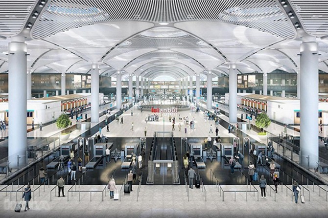 The new airport to have a capacity of 200 million passengers