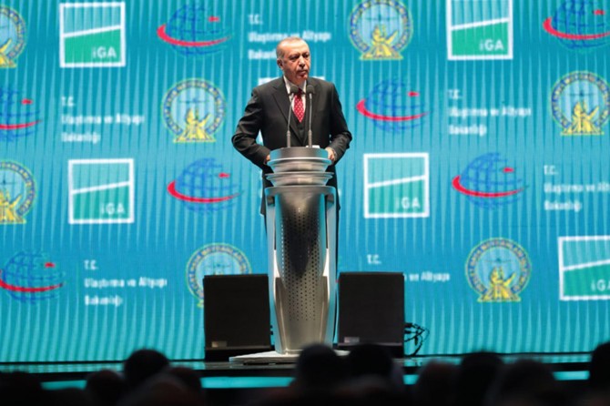 Istanbul Airport connects 60 countries and $20-trillion economies: Erdoğan