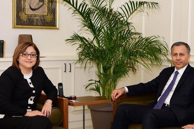 İstanbul’a atanan Vali Yerlikaya veda ziyaretlerinde bulundu