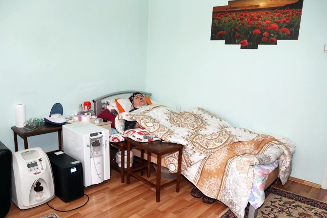 Van Büyükşehir Belediyesi kanser hastasına destek oldu