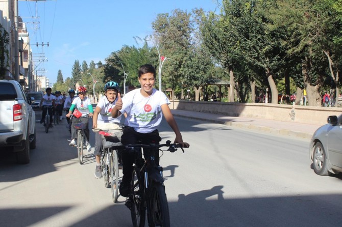 Yeşil Pedal Bisiklet Grubundan çevreye duyarlılık turu