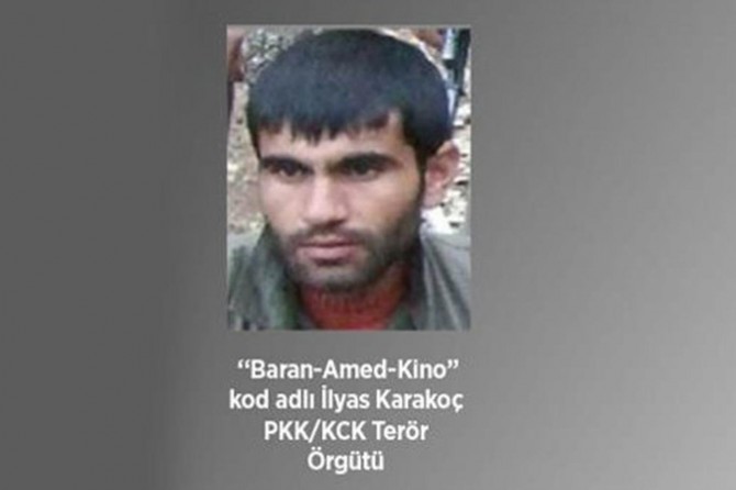 Gri listedeki PKK'li Diyarbakır'da öldürüldü