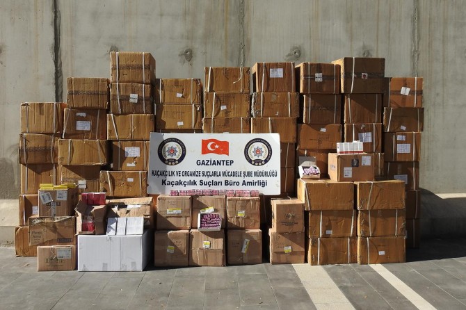 526 bin adet kaçak ilaç ele geçirildi
