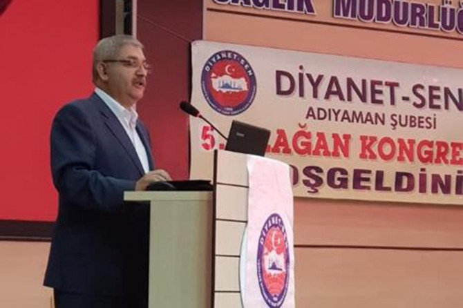 Adıyaman Diyanet-Sen başkanı değişmedi