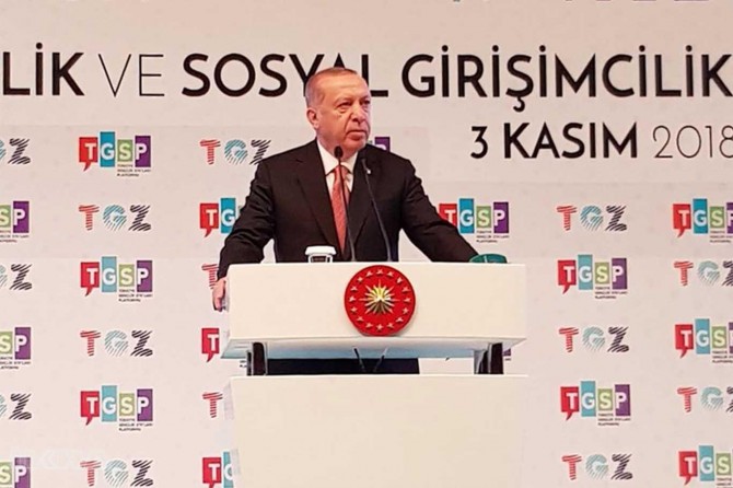 President Erdoğan criticizes "nationalist oath"