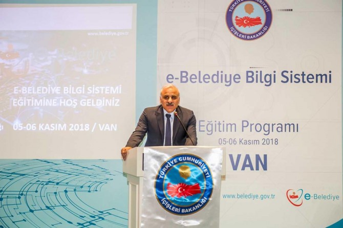 Van’da E-belediye bilgi sistemi eğitimi başladı