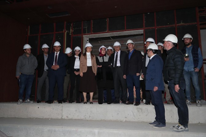 Şahinbey Kongre Merkezi inşaatında sona gelindi