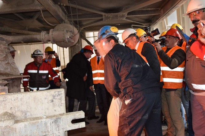 12 ton uyuşturucu fırında yakılarak imha edildi