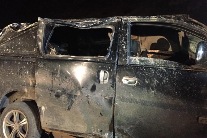 Mînîbusa ku penaberan vediguhast qeza kir: 5 mirî, 16 birîndar