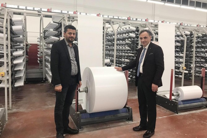 Bölgedeki ilk ambalaj fabrikasına ziyaret
