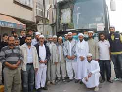 Diyarbakır'dan Karayolu ile Giden Hacılar Döndü