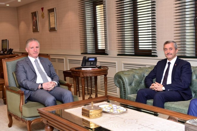 Gaziantep Valisine “hoş geldin” ziyareti