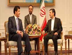 Nêçîrvan Barzanî ligel Ehmedînejad civiya