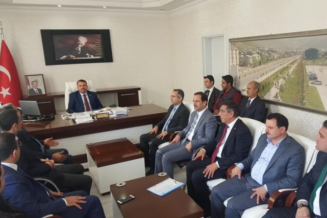 Kamu Üniversite Sanayi İşbirliği Çalışma Grubu'ndan Solhan’a ziyaret