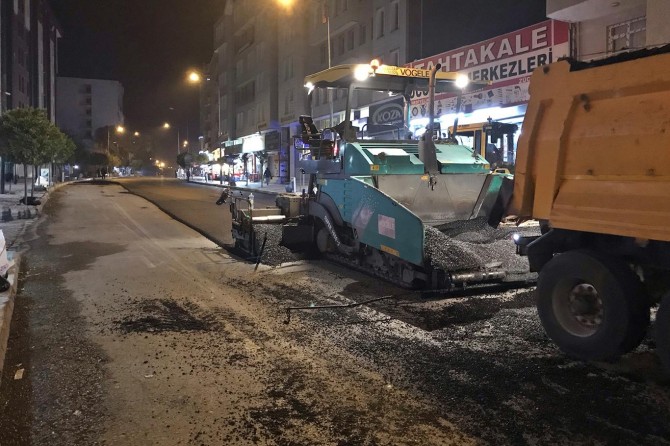 Van Büyükşehir’den asfalt çalışması