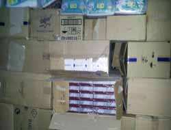 Adana'da 196 Bin Paket Kaçak Sigara Yakalandı