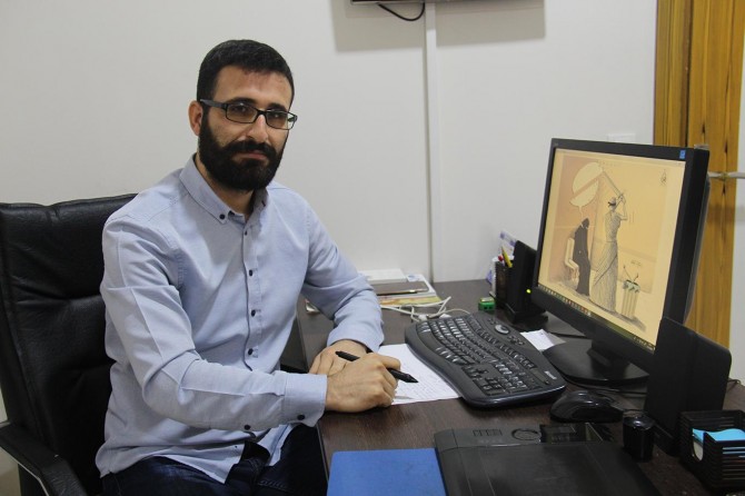 Adaletin bir tarafa atıldığını çizgilerimize yansıttık