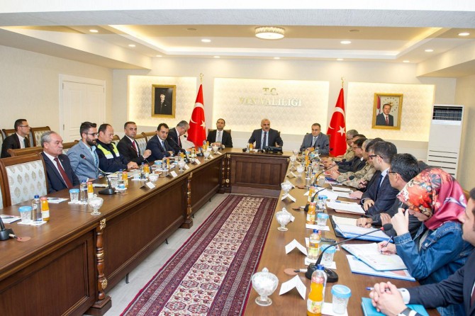 Kış mevsiminde alınacak trafik tedbirleri müzakere edildi