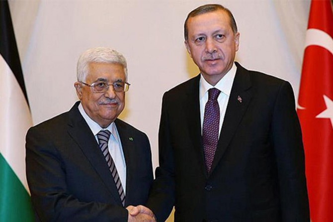 Mahmud Abbas Cumhurbaşkanı Erdoğan'ı aradı