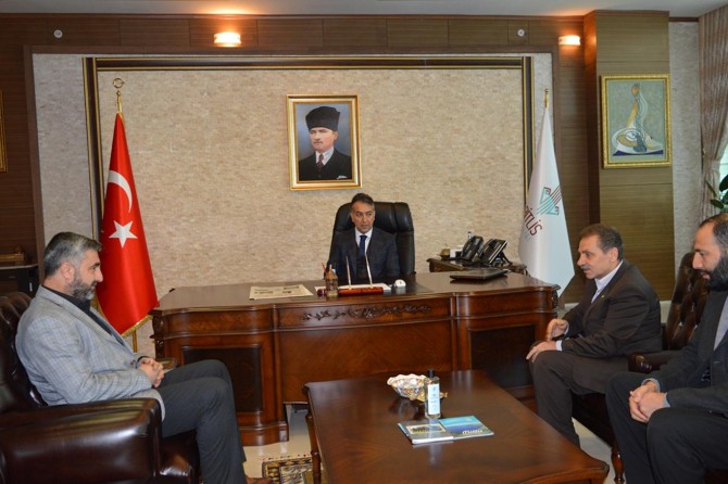 HÜDA PAR'dan yeni Bitlis Valisine hayırlı olsun ziyareti