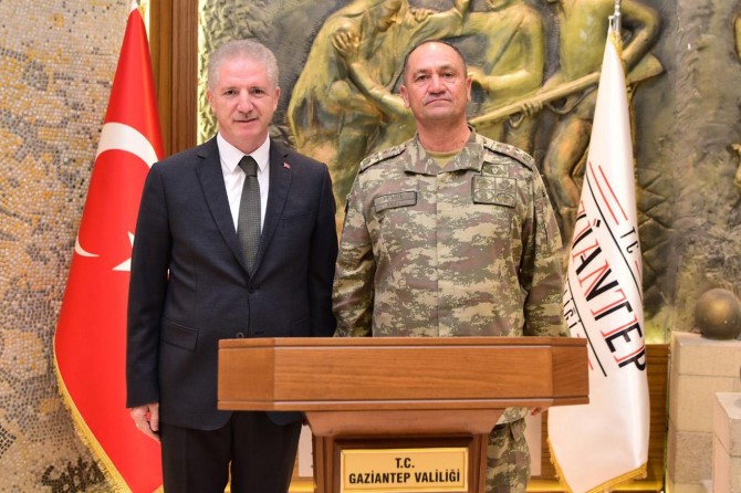 Orgeneral İsmail Metin Temel Gaziantep’te