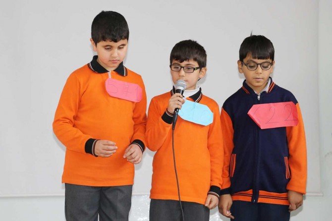 ​Gaziantep'te görme engelli öğrencilerden Mevlid-i Nebi etkinliği