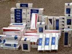 Manisa'da 5500 Paket Kaçak Sigara Ele Geçirildi