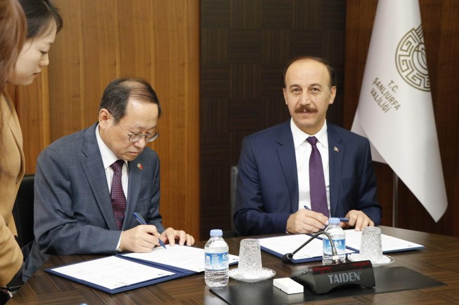 Kore’den Şanlıurfa eğitimine 1 milyon dolarlık destek
