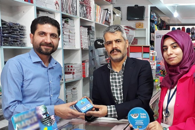Mardin esnafı "Yeşilay Elçisi" oldu