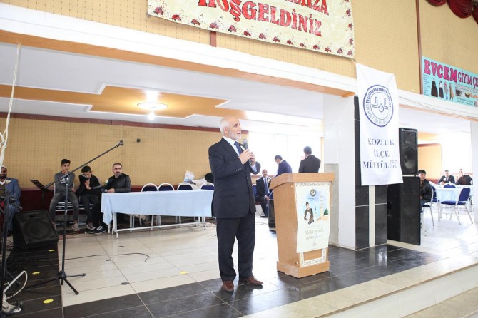 Kozluk İlçe Müftülüğünden 'Mevlid-i Nebi' etkinliği