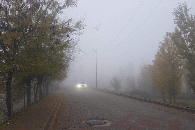 Bingöl’de soğuk ve sis yaşamı olumsuz etkiliyor