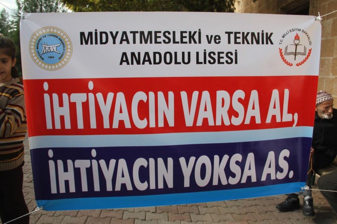 Öğretmen ve öğrencilerden örnek bir paylaşma ve yardımlaşma projesi