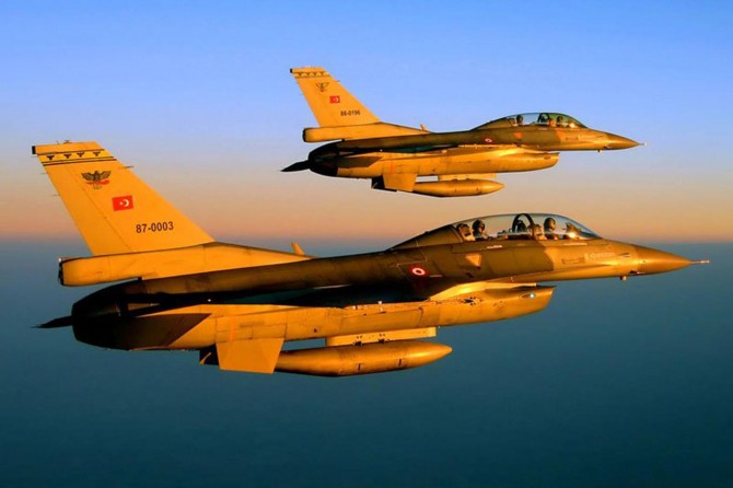 Zap bölgesine hava harekatı