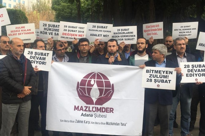 28 Şubat mahpusları serbest bırakılsın!