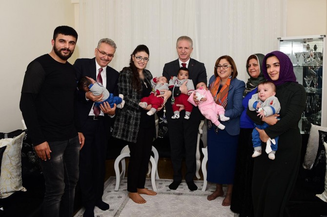 Gaziantep Valisinden beşizlere sürpriz