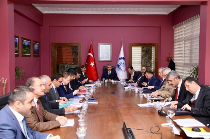 Bingöl’de Kış Tedbirleri Koordinasyon Toplantısı yapıldı