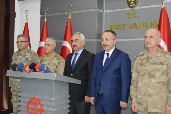 İçişleri Bakan Yardımcısı Mehmet Ersoy Siirt'e