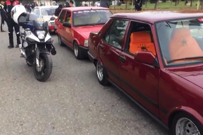 Şanlıurfa’da drift yapan sürücüye 5 bin lira ceza