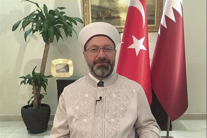 Erbaş, Katar temaslarını değerlendirdi