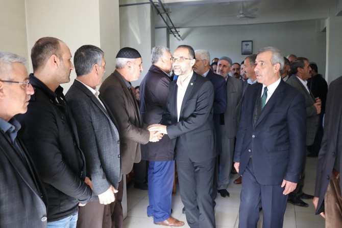 HÜDA PAR Genel Başkanı Sağlam Bingöl’de taziye ziyaretinde bulundu